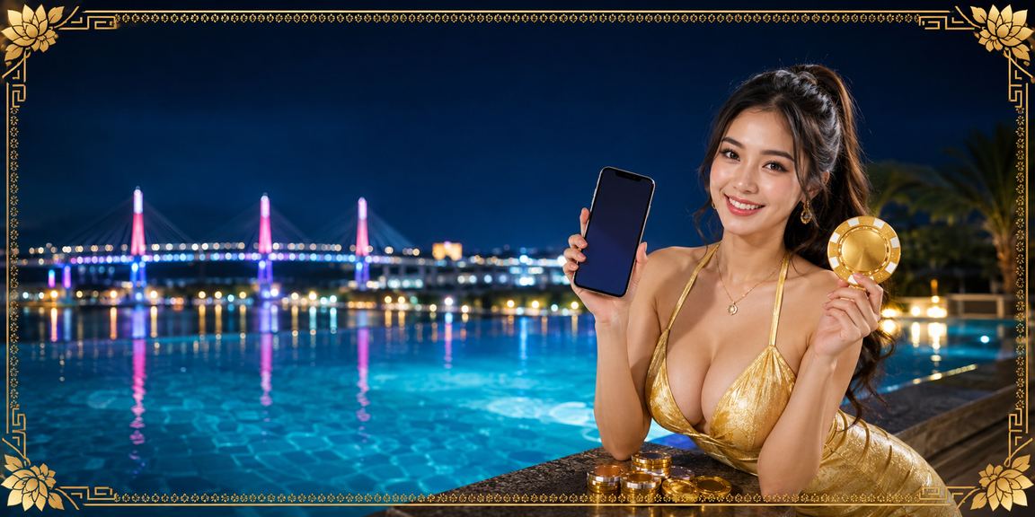 Người phụ nữ tại Cần Thơ dùng điện thoại truy cập ứng dụng casino và cá cược trực tuyến